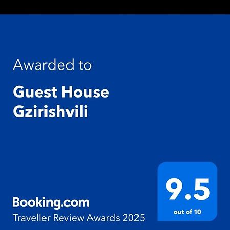 Guest House Gzirishvili Kvareli Kültér fotó